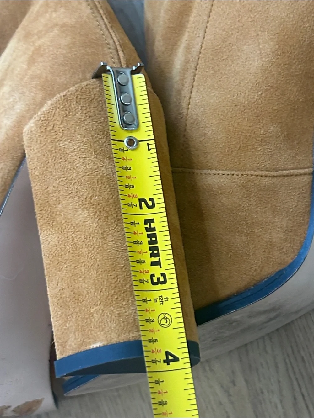 Stuart Weitzman Hinterland Tan Suede OTK Boots Size 6.5